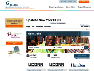 upstate-ny.hercjobs.org screenshot