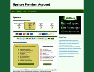 upstorepremium.com screenshot