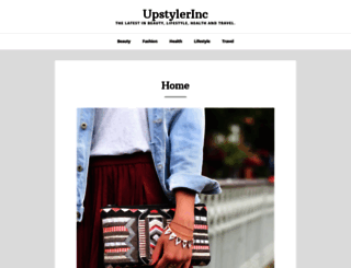upstylerinc.com screenshot
