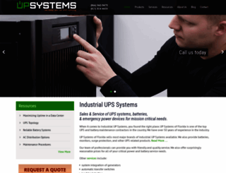 upsystems-inc.com screenshot