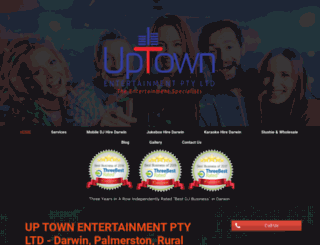 uptown.net.au screenshot