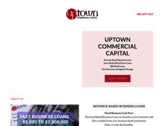 uptowncommercialcapital.com screenshot