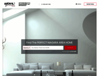 uptownrealtyhomes.com screenshot