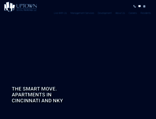 uptownrents.com screenshot