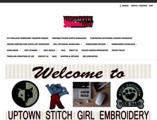 uptownstitchgirl.com screenshot