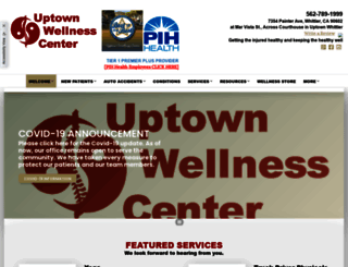 uptownwellness.com screenshot