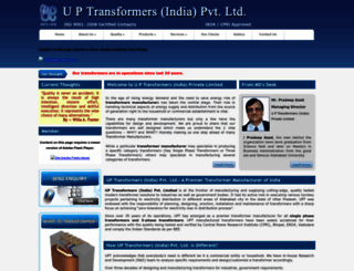 uptransformersindia.com screenshot