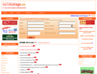 uptucollege.com screenshot