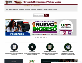 upvm.edu.mx screenshot