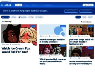 uquiz.com screenshot