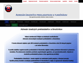 uradnypreklad.com screenshot