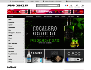 urban-drinks.fr screenshot