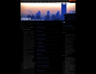urban75.com screenshot