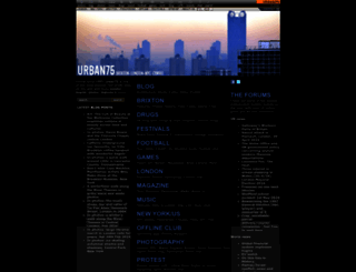 urban75.org screenshot
