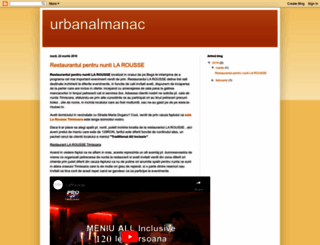 urbanalmanac.blogspot.com screenshot