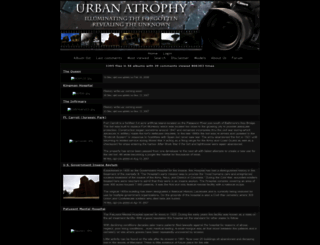 urbanatrophy.com screenshot