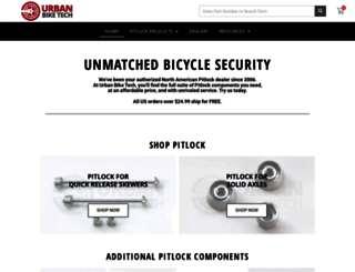 urbanbiketech.com screenshot