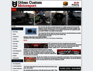 urbancustommotorsport.com screenshot