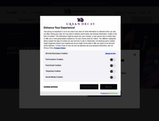 urbandecay.co.uk screenshot