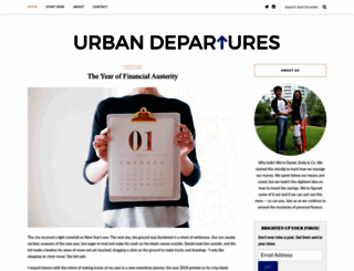 urbandepartures.com screenshot