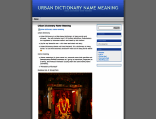 urbandictionarynamemeaningchc.wordpress.com screenshot