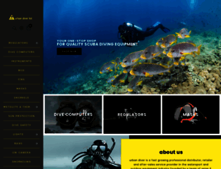 urbandiver.com screenshot