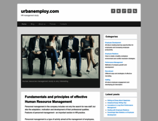 urbanemploy.com screenshot
