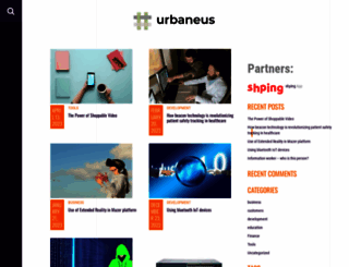 urbaneus.com screenshot