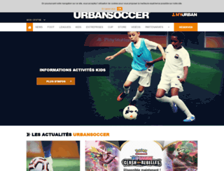 urbanfootball.fr screenshot