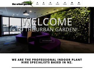 urbangarden.co.nz screenshot