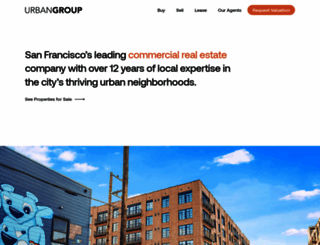 urbangroupsf.com screenshot
