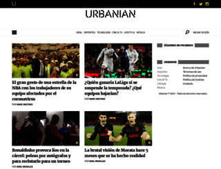 urbanian.com screenshot