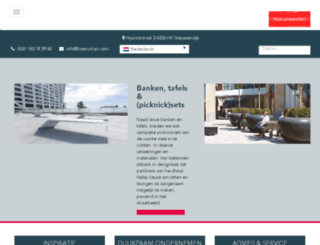 urbaniaproducts.nl screenshot