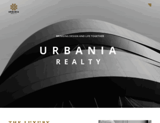 urbaniarealty.in screenshot