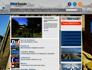 urbaninsider.com.au screenshot