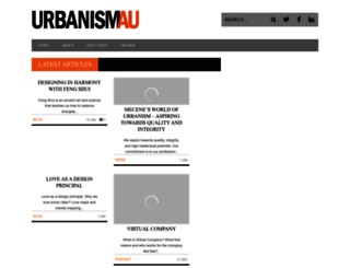 urbanismau.com screenshot