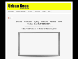urbankaos.com.au screenshot