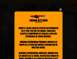 urbankitchen.pe screenshot
