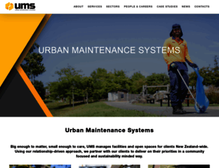 urbanmaintenancesystems.co.nz screenshot