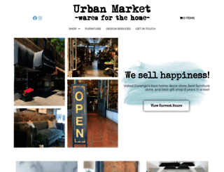 urbanmarketonline.com screenshot