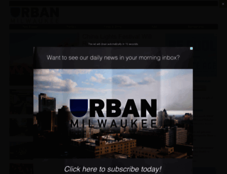 urbanmilwaukeedial.com screenshot