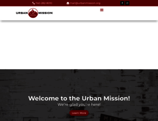 urbanmission.org screenshot