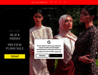 urbanmodesty.com screenshot