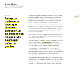 urbanoalvarez.es screenshot