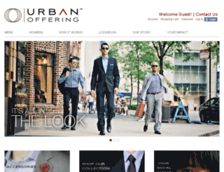 urbanoffering.com screenshot