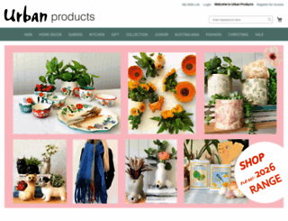 urbanproducts.co.nz screenshot