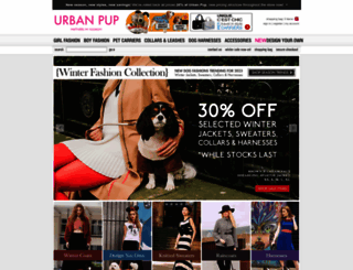 urbanpup.com.au screenshot