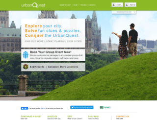 urbanquest.com screenshot