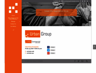 urbanresidential.com.au screenshot