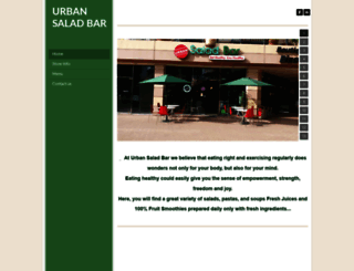 urbansaladbar.com screenshot